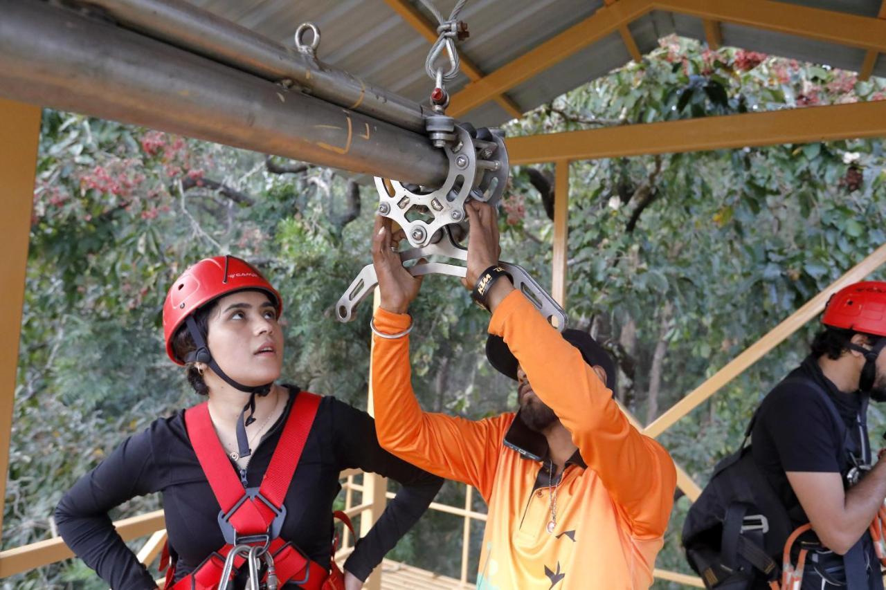 Whistling Woodzs Resort دانديلي المظهر الخارجي الصورة